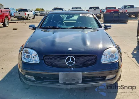 1999 Mercedes-Benz Slk 230 Kompressor из США, поврежденный, VIN WDBKK47F7XF132067